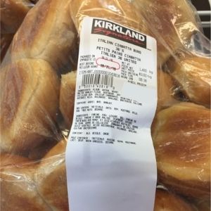 Image of Italian Ciabatta Buns - 1 x 1.572 Kilos